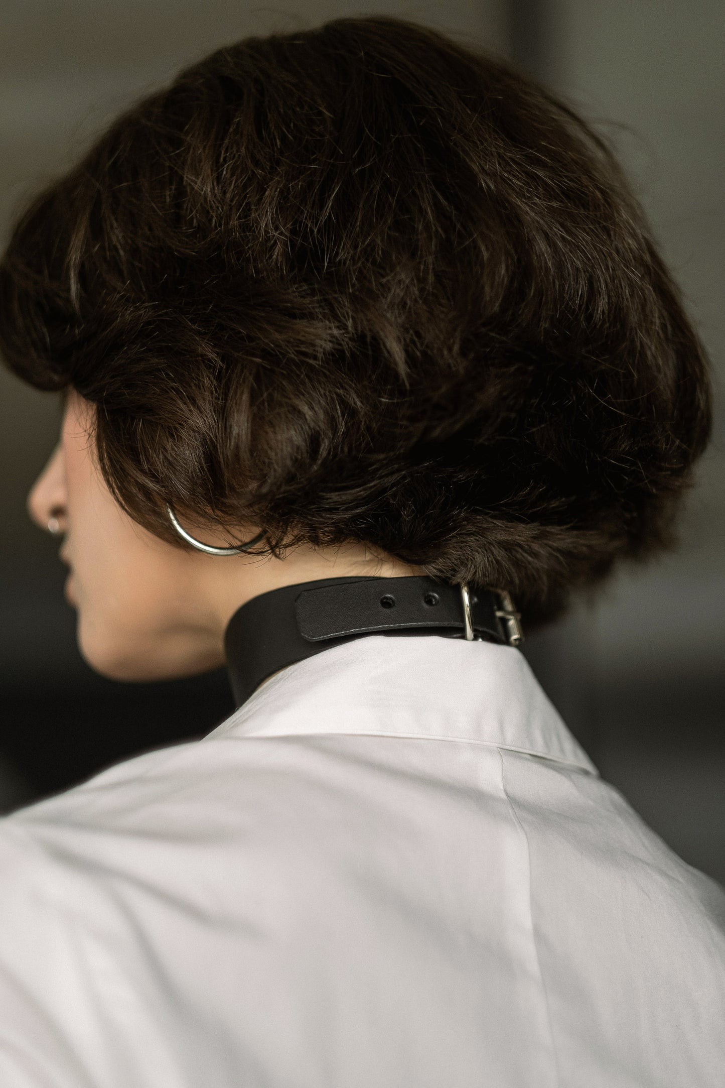 Aurelia Leather Collar