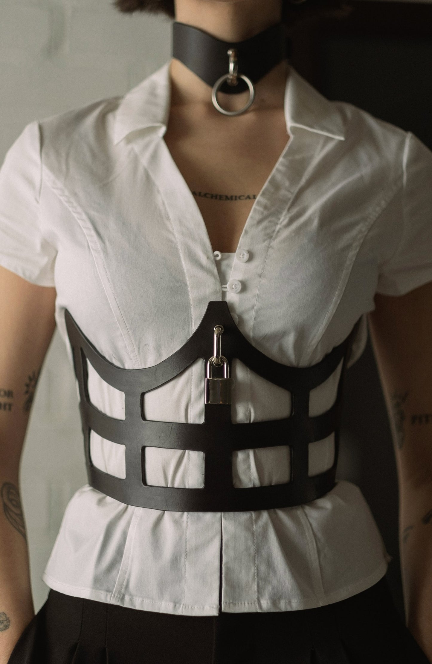Eden Leather Corset
