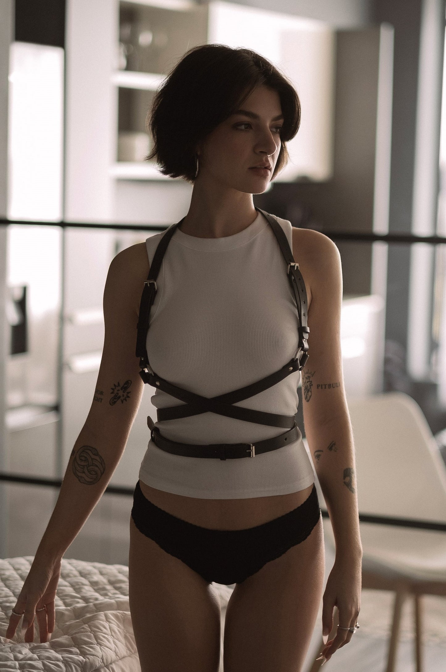 Kirah Leather Harness