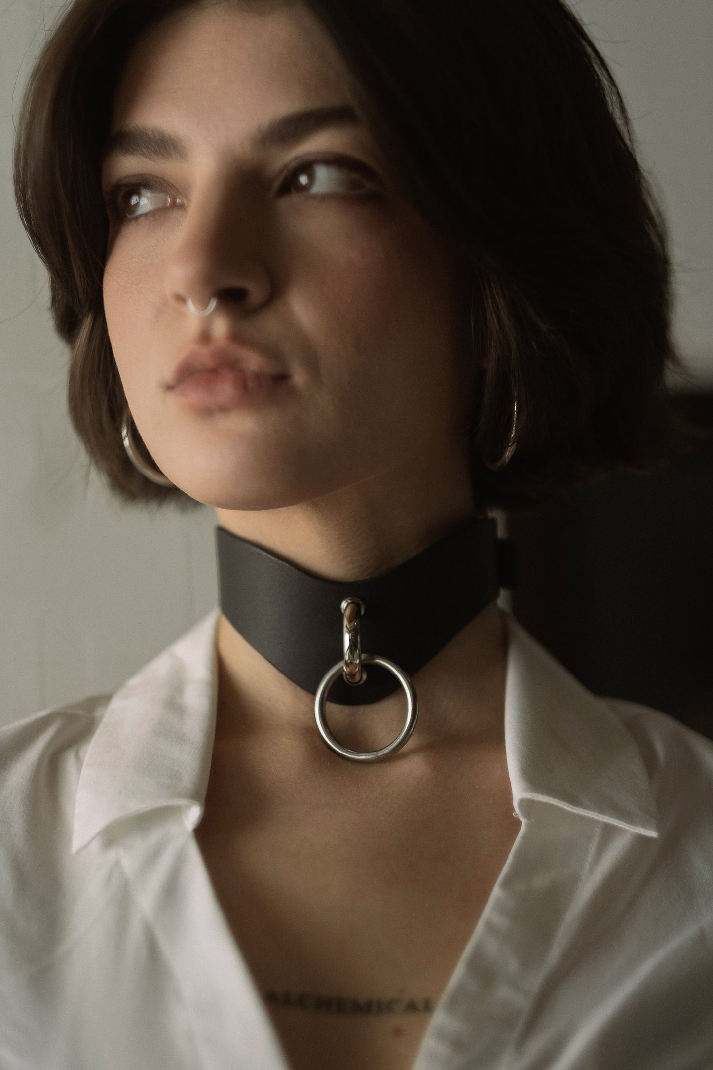 Aurelia Leather Collar