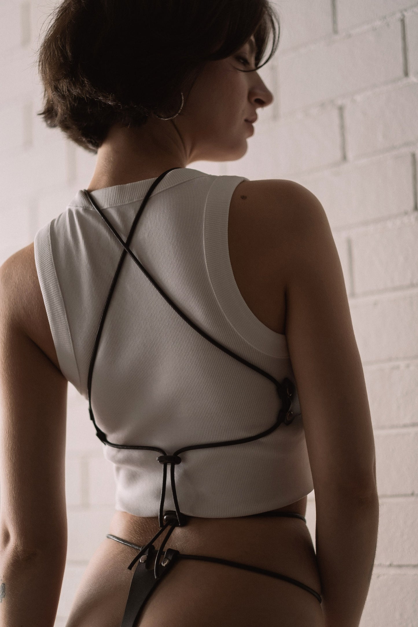 Zephyra Leather Harness (Top)