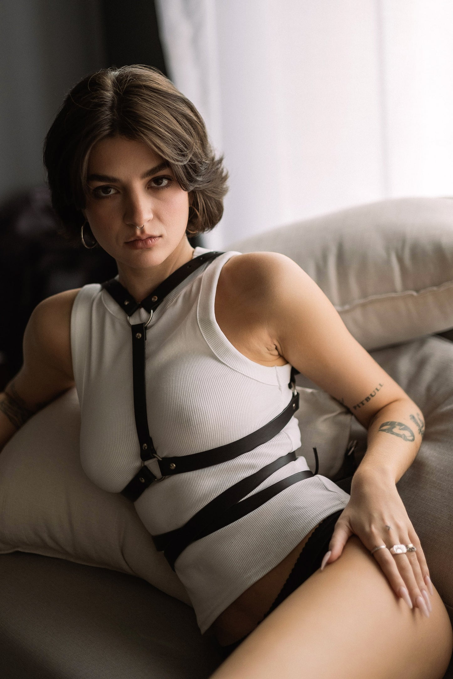 Kirah Leather Harness