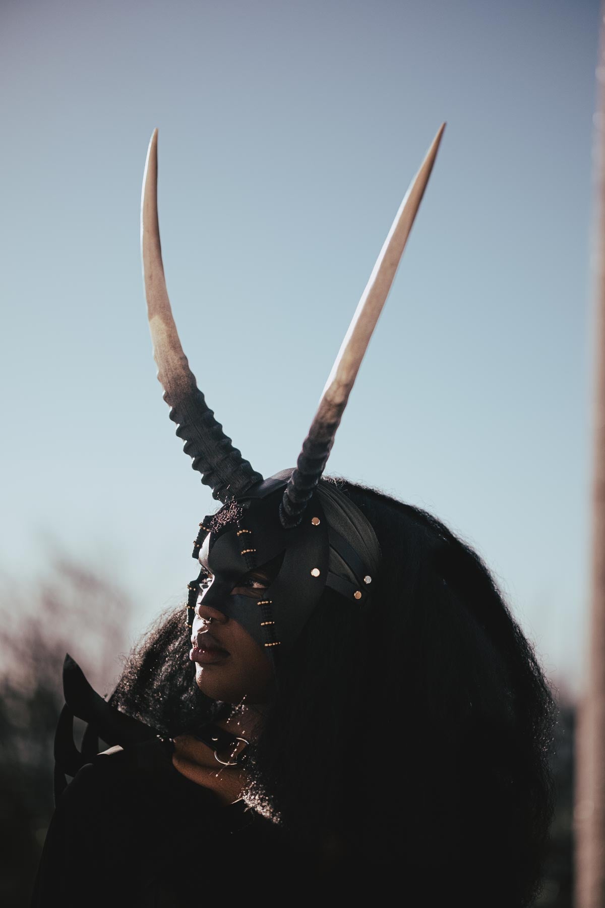 Oryx Leather Mask