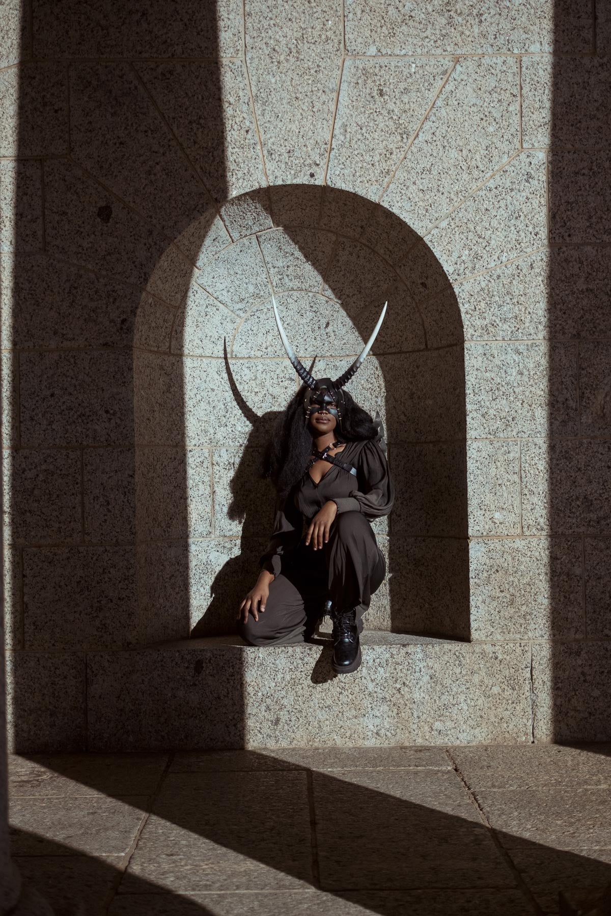 Oryx Leather Mask