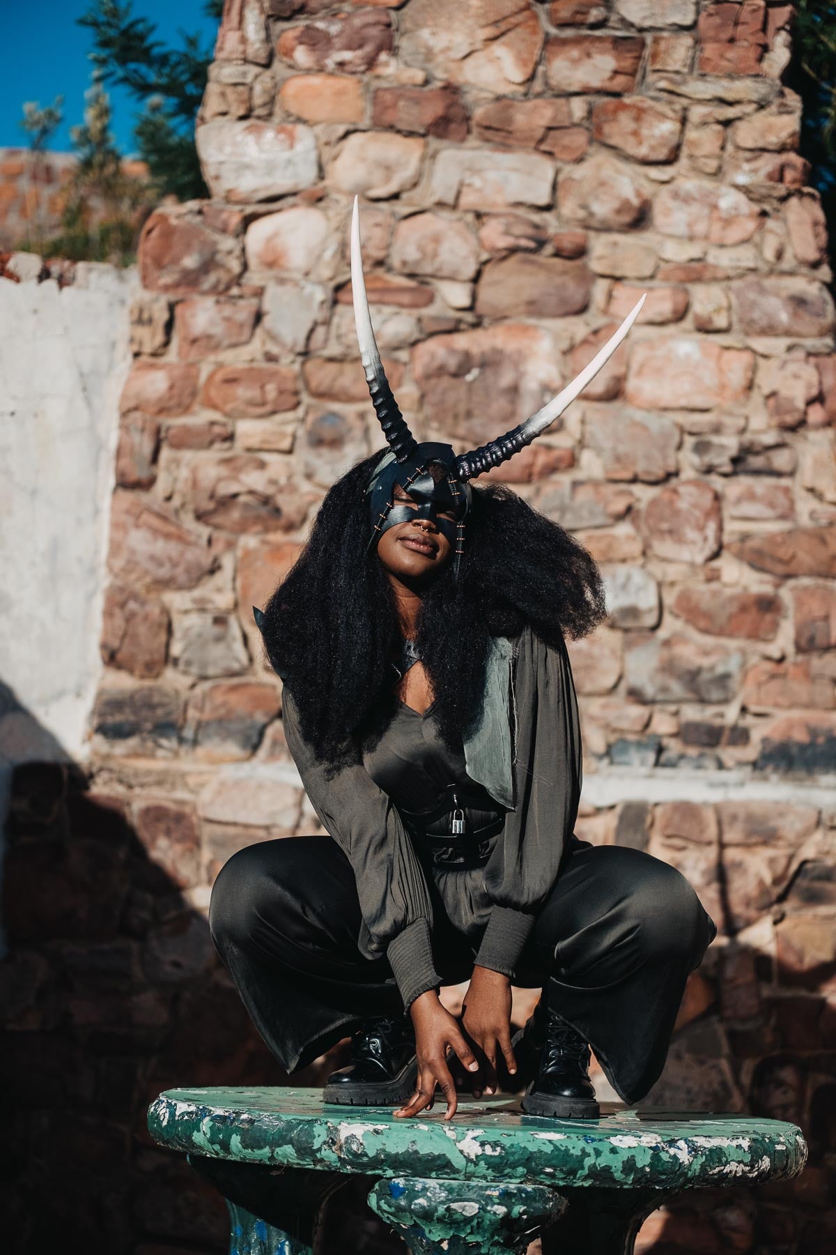 Oryx Leather Mask