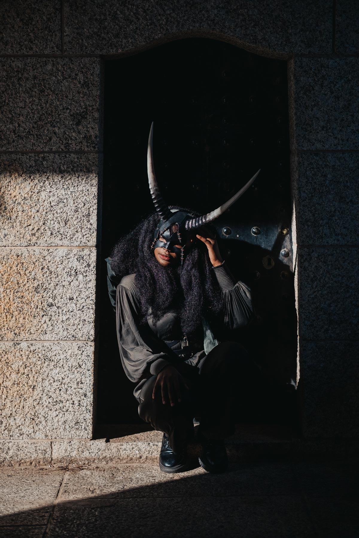 Oryx Leather Mask