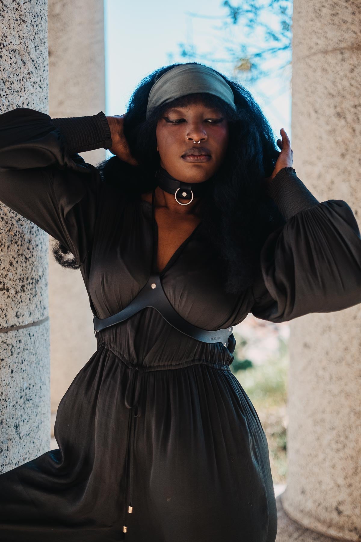 Zephyra Leather Harness (Top)