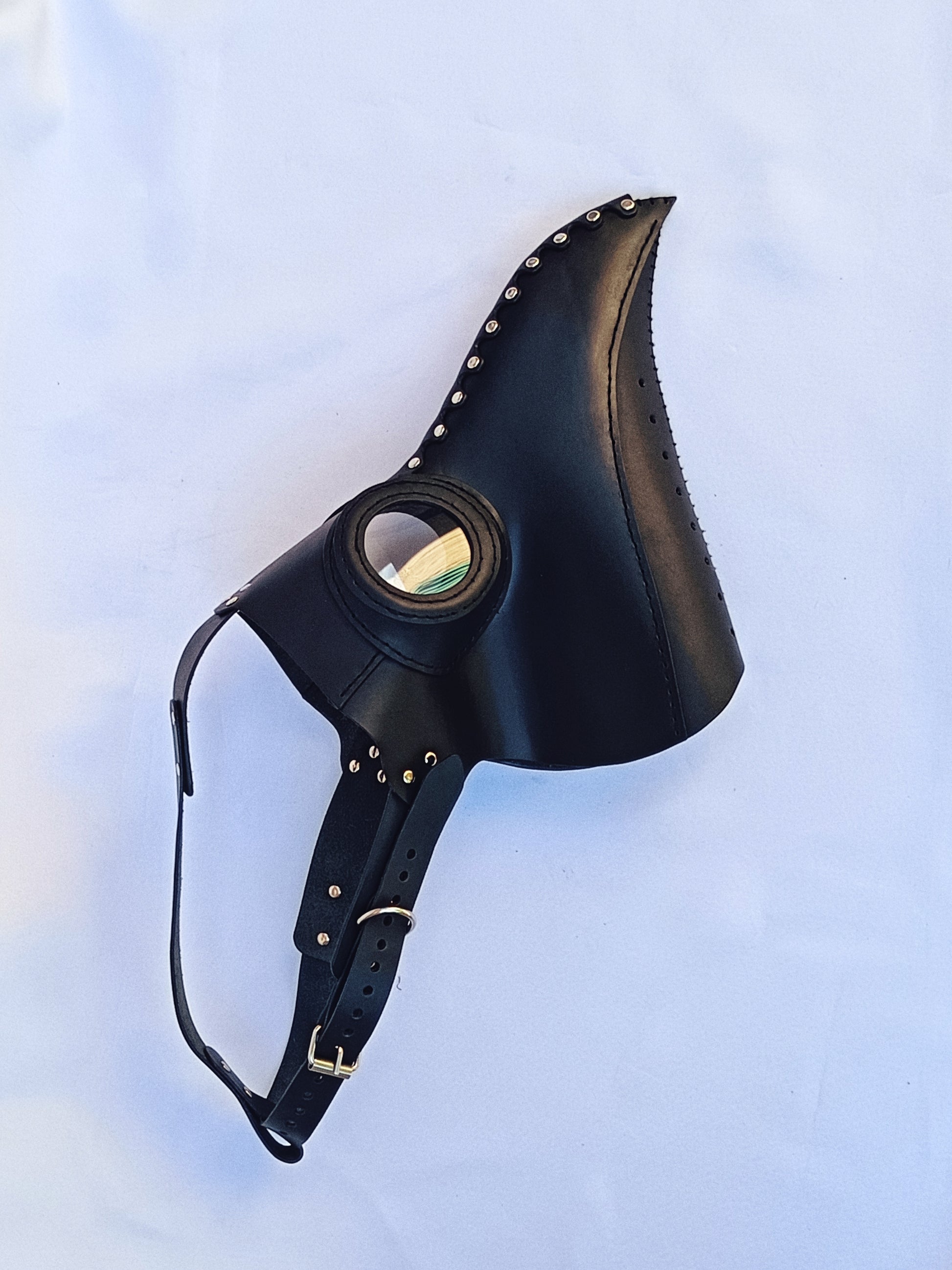 Hand Crafted Leather Plague Doctor Mask
