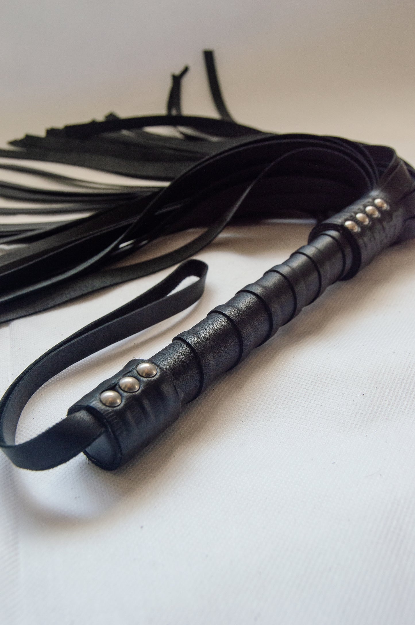 Delicate Desires Leather Flogger