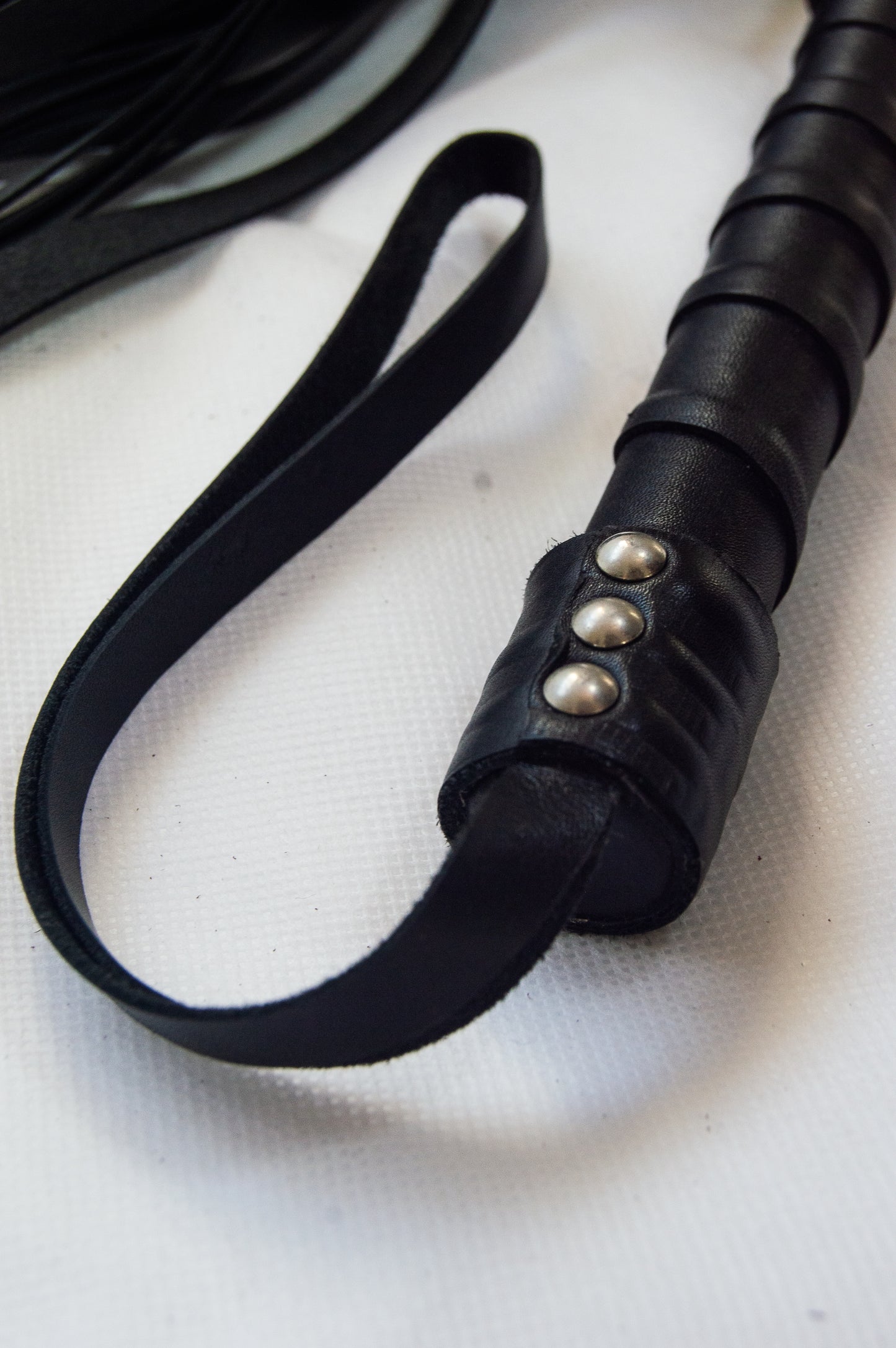 Delicate Desires Leather Flogger